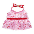 Pink Candy Cane Print Dress