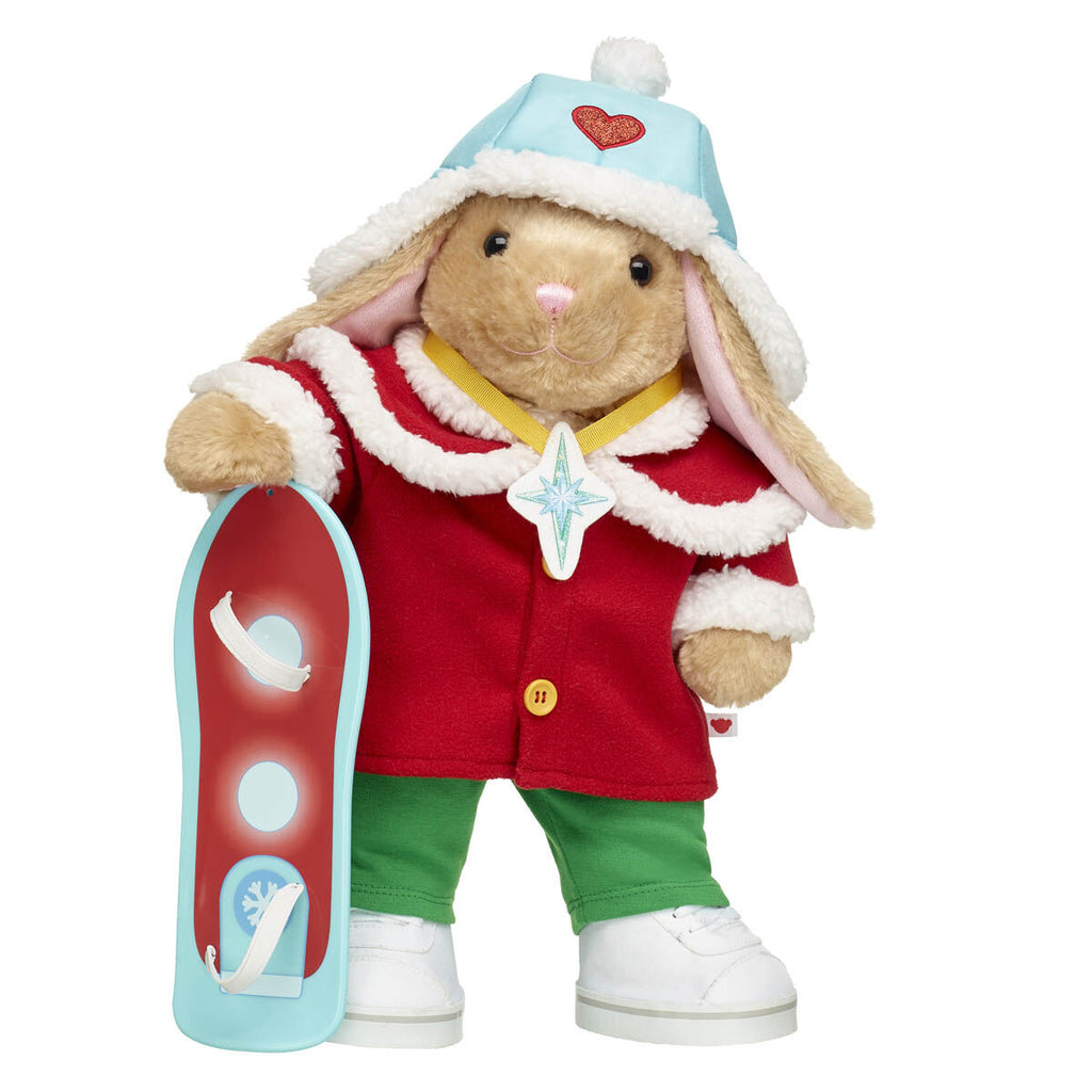 Glisten and the Merry Mission™ Marzipan Pawlette™ Bunny Plush Gift Set