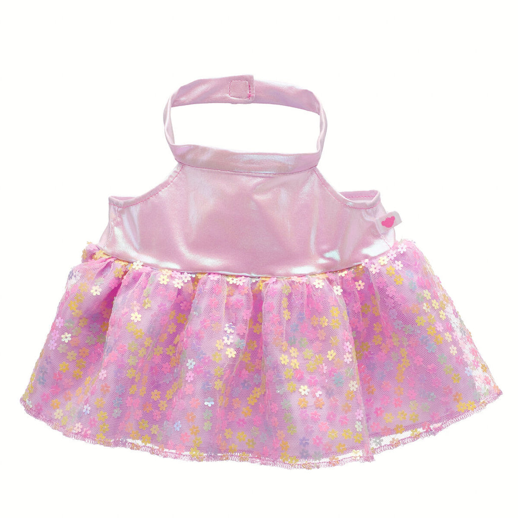 Flower Sequin Dress