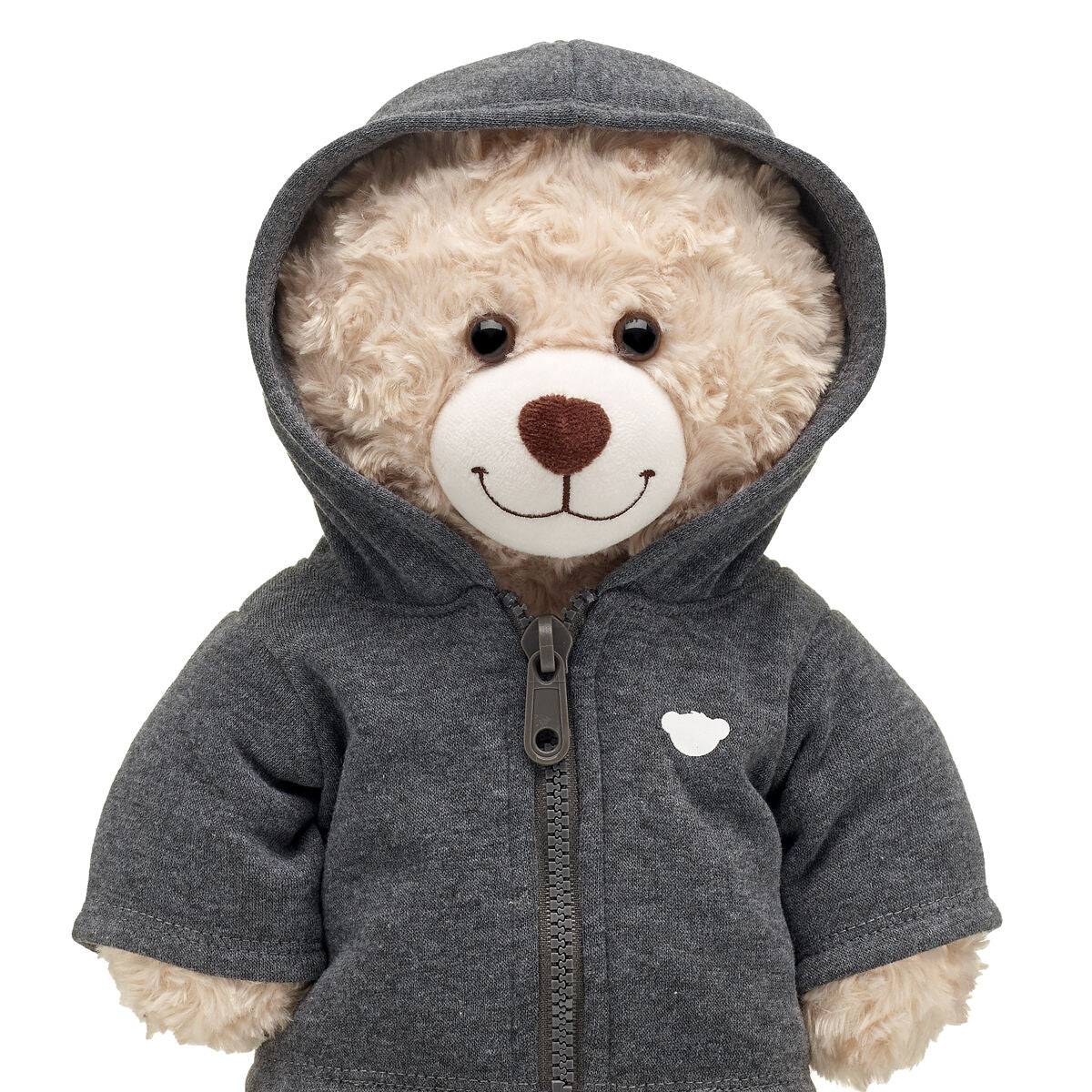 Charcoal Grey Zip Hoodie