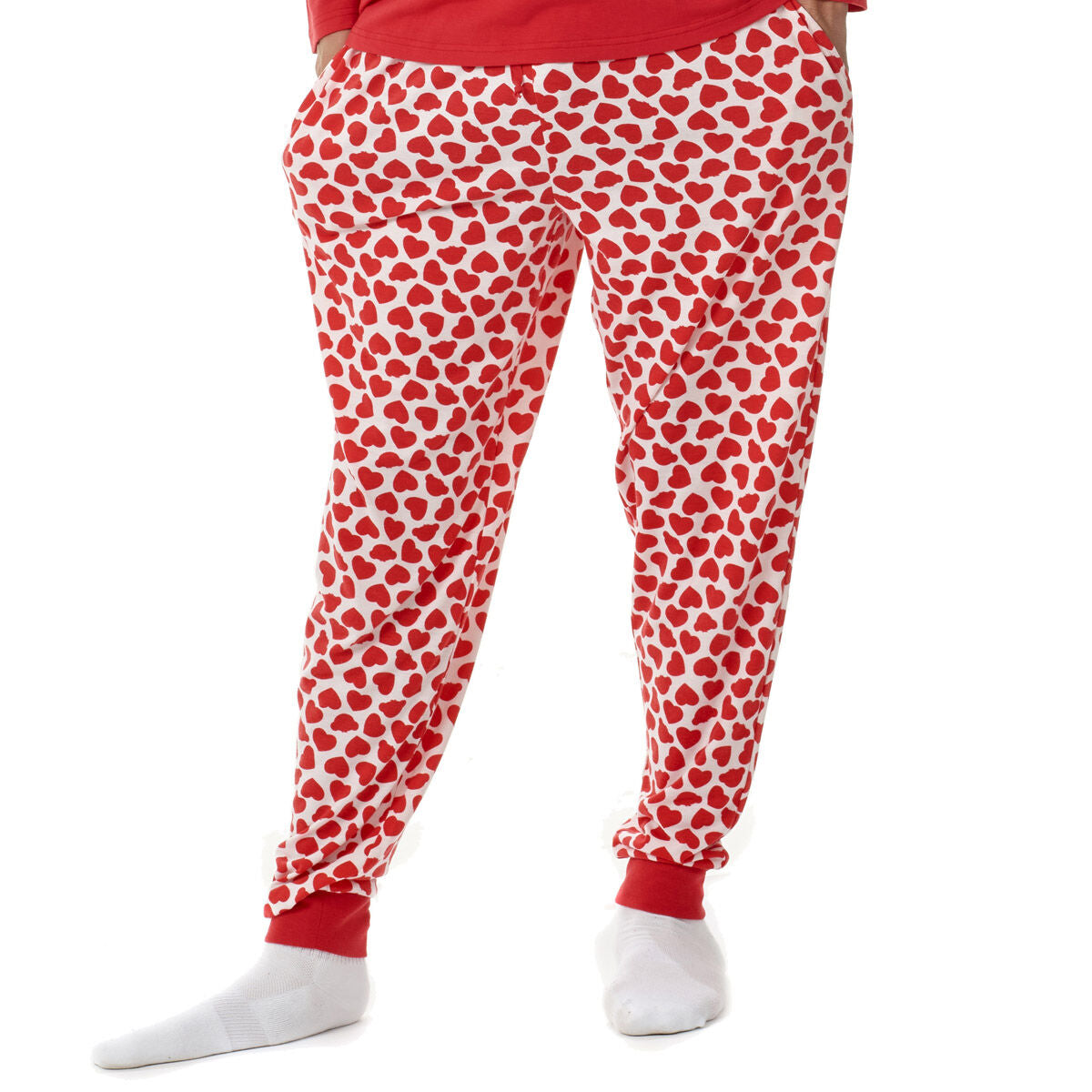 Build-A-Bear Pajama Shop™ Red Hearts PJ Pants - Adult