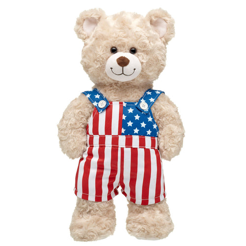 American Flag Overalls