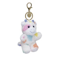Colorful Splatter Cow Plush Bag Charm