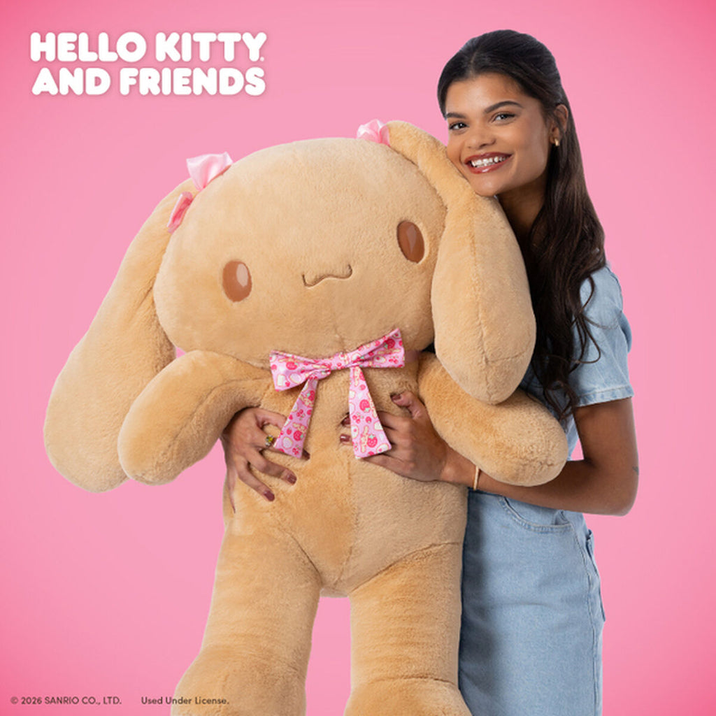 Sanrio® Hello Kitty® and Friends Giant Mocha Plush with Gifting Bow