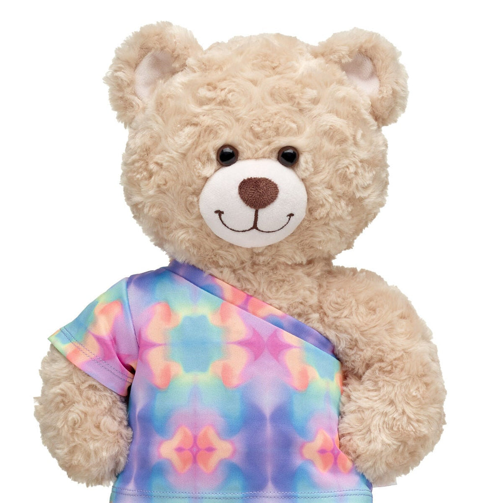 One-Shoulder Tie-Dye Top