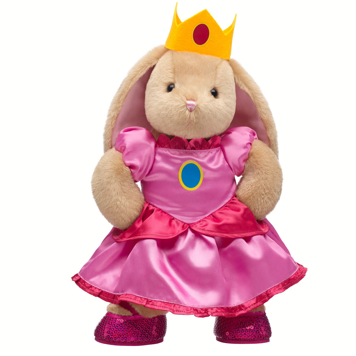 Super Mario™ Pawlette™ Bunny Plush Princess Peach Gift Set