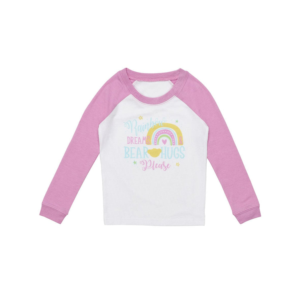 Build-A-Bear Pajama Shop™ Rainbow Dreams & Bear Hugs Please PJ Top - Toddler & Youth