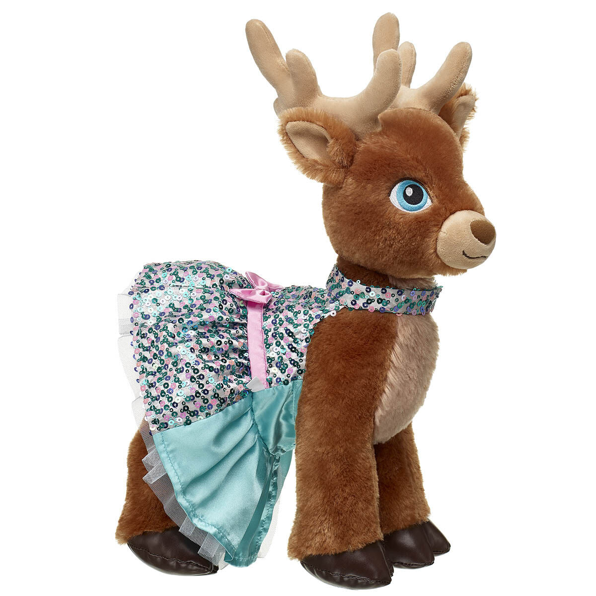 Turquoise Sequin Dress
