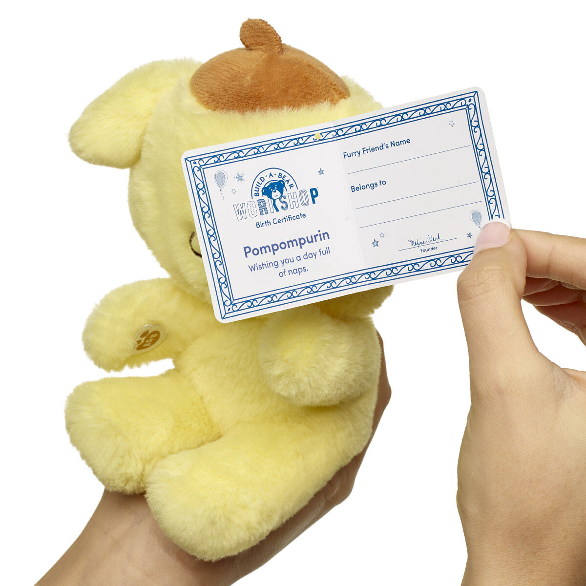 Build-A-Bear Mini Beans® Sanrio® Hello Kitty® and Friends Pompompurin™ Plush