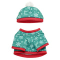 Red & Green Sweater with Hat