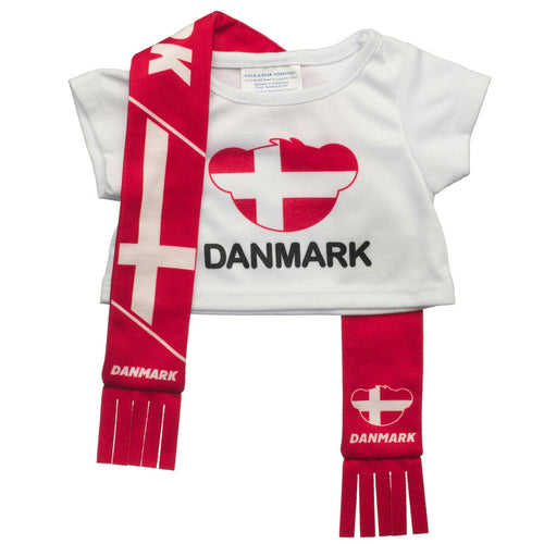Denmark Scarf and T-Shirt Set
