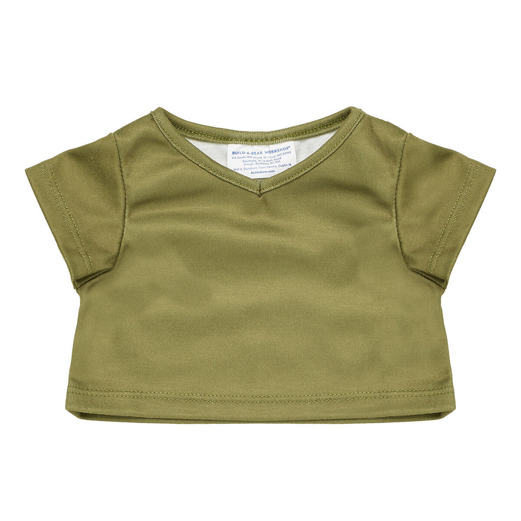 Green V-Neck T-Shirt