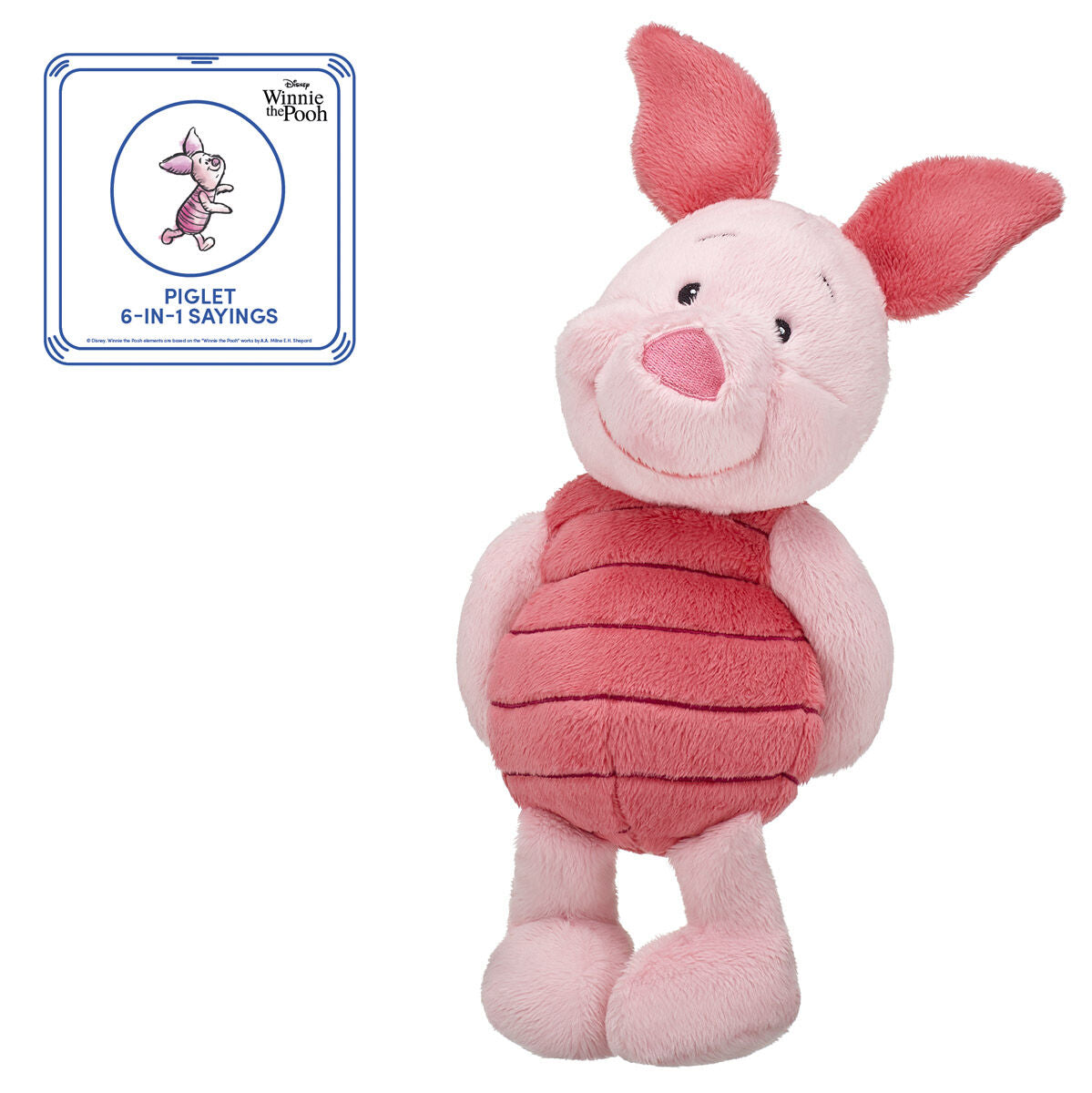 Disney Winnie the Pooh Piglet Plush with Sound