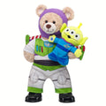 Happy Hugs Teddy Bear Disney and Pixar Toy Story Buzz Lightyear Gift Set with Alien
