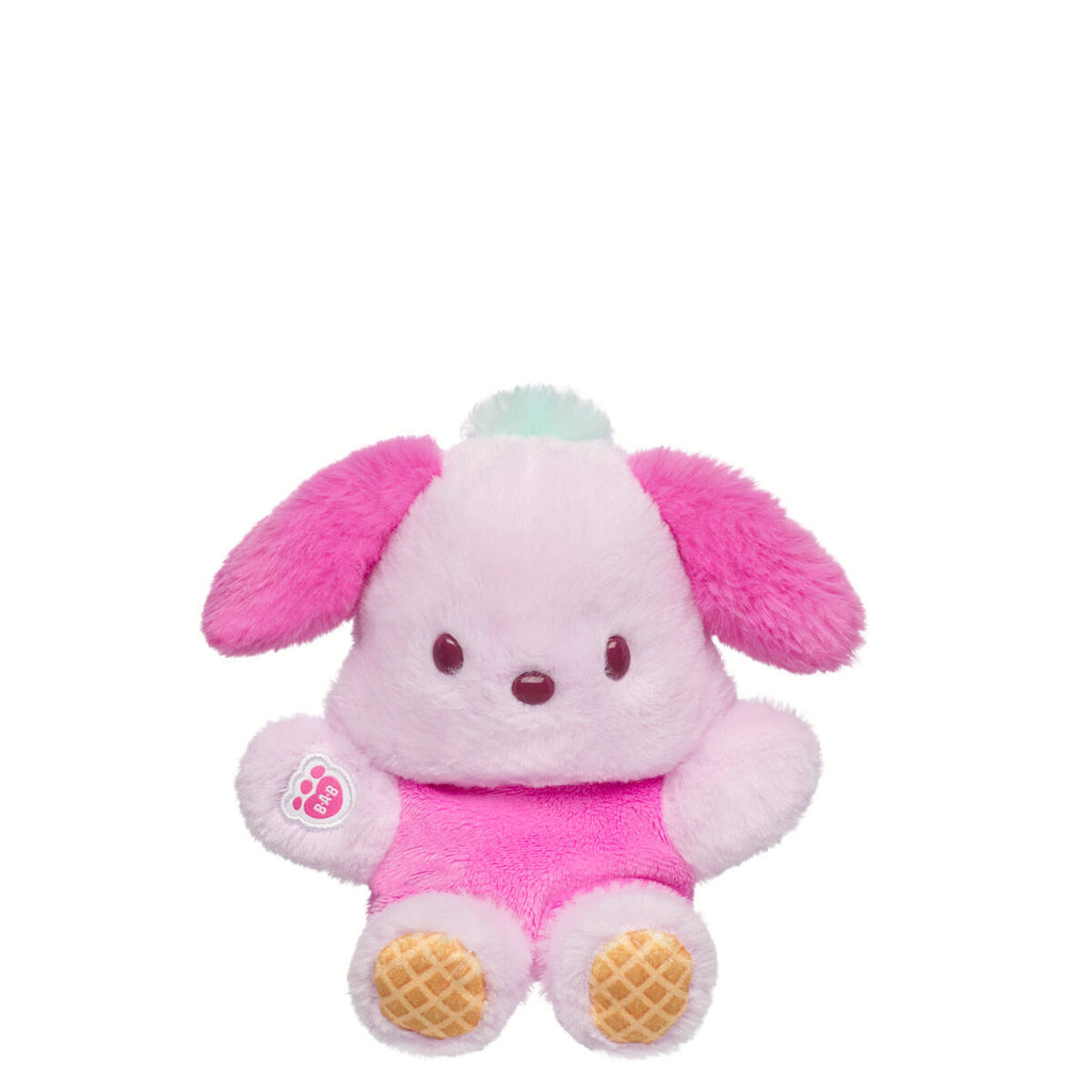 Build-A-Bear Mini Beans® Strawberry Ice Cream Pochacco™ Plush