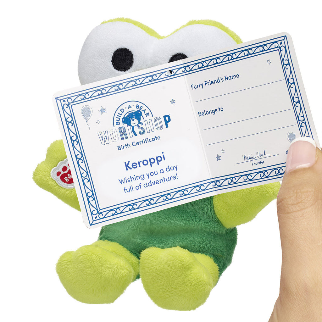 Build-A-Bear Mini Beans® Sanrio® Hello Kitty® and Friends Keroppi™ Plush